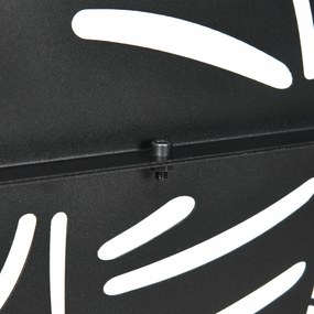 Outsunny Osłona Do Ogrodu 122x45x198cm Stalowy Stabilna Na Zewnątrz | Aosom PL