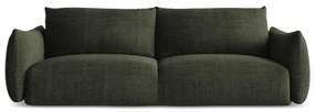Zielona rozkładana sofa 230 cm Leila – Makamii