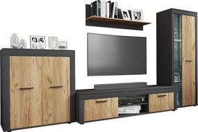 4 szt. Szafka Zestaw Ścienny Mieszkaniowy Usilo XL