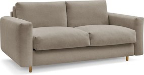 Szarobrązowa sofa do spania/rozkładana 220 cm Cocoone – Bobochic Paris