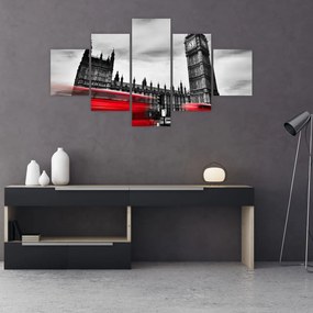 Obraz - Houses of Parliament w Londynie (125x70 cm)