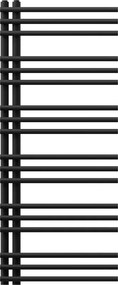 Mexen Neptun grzejnik łazienkowy dekoracyjny 1200 x 500 mm, 456 W, czarny - W101-1200-500-00-70