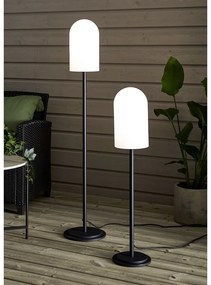Czarno-biała lampa stojąca (wysokość 90 cm) Afternoon – Markslöjd