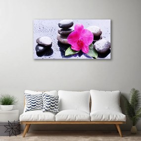 Obraz canvas Malarska Interpretacja Orchidei