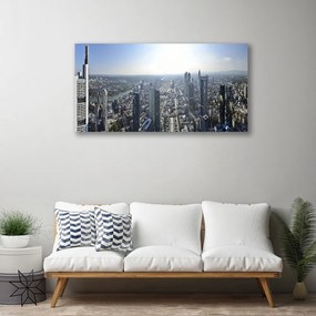 Obraz na płótnie Rytm Miejskiej Zabudowy