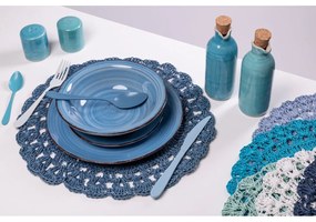 Plastikowe maty stołowe zestaw 6 szt. ø 38 cm Uncinetto – VDE Tivoli 1996