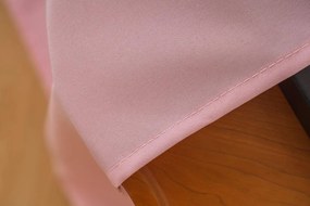 Zasłona OXFORD LIGHT 140x250 cm, różowa Zawieszanie: Taśma z wiązaniami