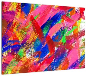 Obraz - Kolorowa abstrakcja (70x50 cm)