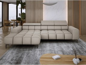 Narożnik PLAZA MINI wolnostojący Lewostronny w tkaninie Promocyjnej SOLAR 16 WERSAL