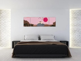 Obraz - Japonia N⁰2 (170x50 cm)