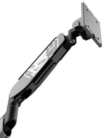 Uchwyt na monitor 49 cali, szaro-czarny LED RGB X-ARM