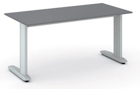 Biurko PRIMO FLEXIBLE, 160x80 cm, grafit