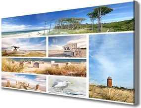 Obraz na płótnie Bezkresny Błękit Morza