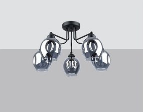 Żyrandol FILLAN 5 czarny