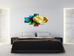 Obraz mierników koloru (125x70 cm)