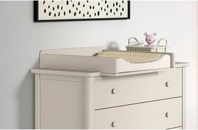 Beżowa komoda dziecięca z przewijakiem 89x90x55 cm Swingo – Vipack