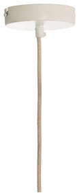Kremowa lampa wisząca ø 49,5 cm Zubedo – Light &amp; Living