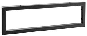 Czarny stalowy stelaż pod blat 44x2 cm – Sapho