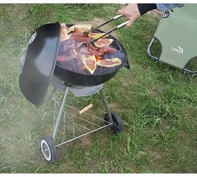 Grilll na węgiel drzewny Cattara Bari, ø 44 cm