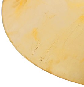 Vintage lampa sufitowa czarna ze złotem 60 cm - Emilienne Novo Nowoczesny Oswietlenie wewnetrzne