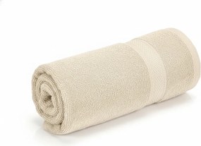 1x Ręcznik kąpielowy CLARYSSE ELEGANCE 70x140 cm + 1x ręcznik CLARYSSE 60x110 cm 100% bawełna, kremowy