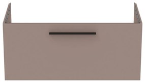 Szarobeżowa wisząca szafka pod umywalkę 100x44 cm i.Life B – Ideal Standard