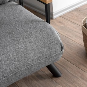 Fotel Sando Single Light Grey