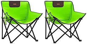 Krzesła kempingowe w kolorze zielonym Z0-S99
