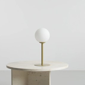 Lampka stołowa w kolorze pistacjowym Pinne