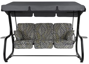 Huśtawka ogrodowa Rimini Black Edition G050-06PB PATIO
