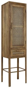 Brązowa szafka z drewna mango 45x180 cm Nipas – Light &amp; Living