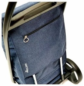 Rolser Torba na kółkach Com Polar 8 Black Tube,niebieska