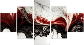 Obraz - Nowoczesna abstrakcja (125x70 cm)