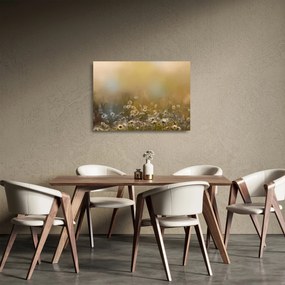 Obraz na szkle - Obraz na szkle olejny stokrotek (70x50 cm)