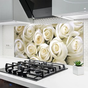 Szkło Dekoracyjne do Kuchni Bukiet Królewskich Róż