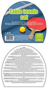 Zestaw do tenisa stołowego Joy Park, 5 elementów