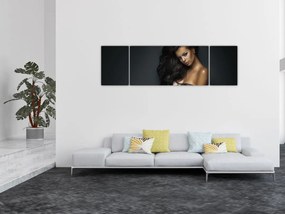 Obraz - Portret uwodzicielskiej kobiety (170x50 cm)