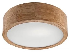 Lampa sufitowa OAK 1xE27/60W/230V dąb ø 27,5 cm - FSC certyfikowano