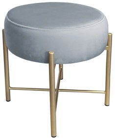 Taboret Pola noga metalowa złota BL06