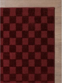 Bordowy dywan 120x170 cm Mosaic – ESTE