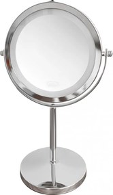 Lusterko Do Makijażu PREMIUM Kosmetyczne POWIĘKSZAJĄCE 10X Podświetlane LED