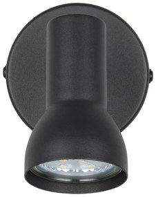 Czarna lampa punktowa ø 8 cm Cantar – Trio