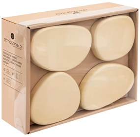 Wieszaki ścienne organiczny kształt KAREN, 4 haczyki