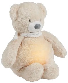 Nattou - Zabawka do przytulania z melodyjką i światełkiem SLEEPY BEAR 4w1 beżowe