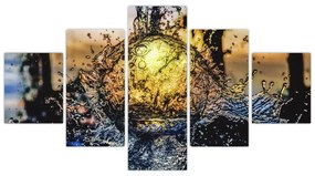 Obraz wody (125x70 cm)