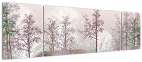 Obraz lasu (170x50 cm)