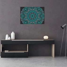 Obraz abstrakcji ozdobnej (70x50 cm)