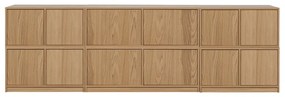 Zestaw pod TV w dekorze dębu 264x88 cm Modulair – vtwonen