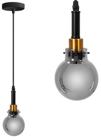 Lampa Wisząca APP1124-1CP Black Gold