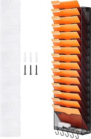 Nośnik Ścieniowy SucceBuy do Folderów Siatkowych, 1 Sztuka 16 Pudełek do Biura Szkoła